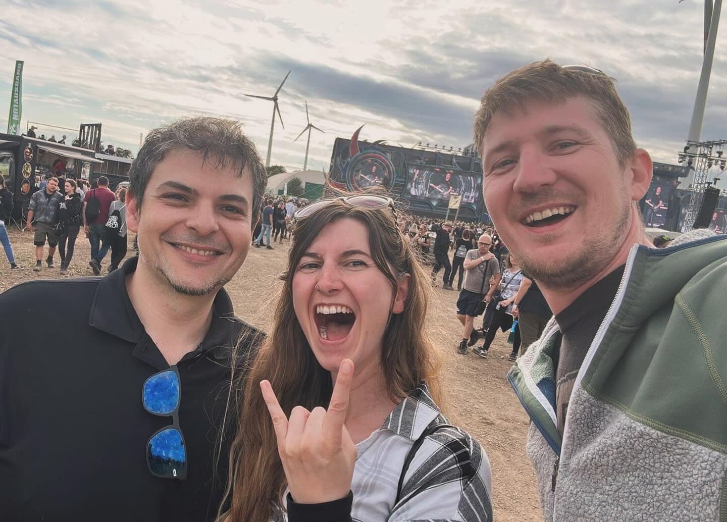 We are having some fun at Nova Rock Festival – live on the Red Bull Stage