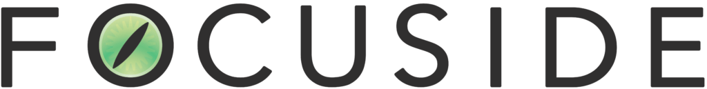 Focuside logo, black